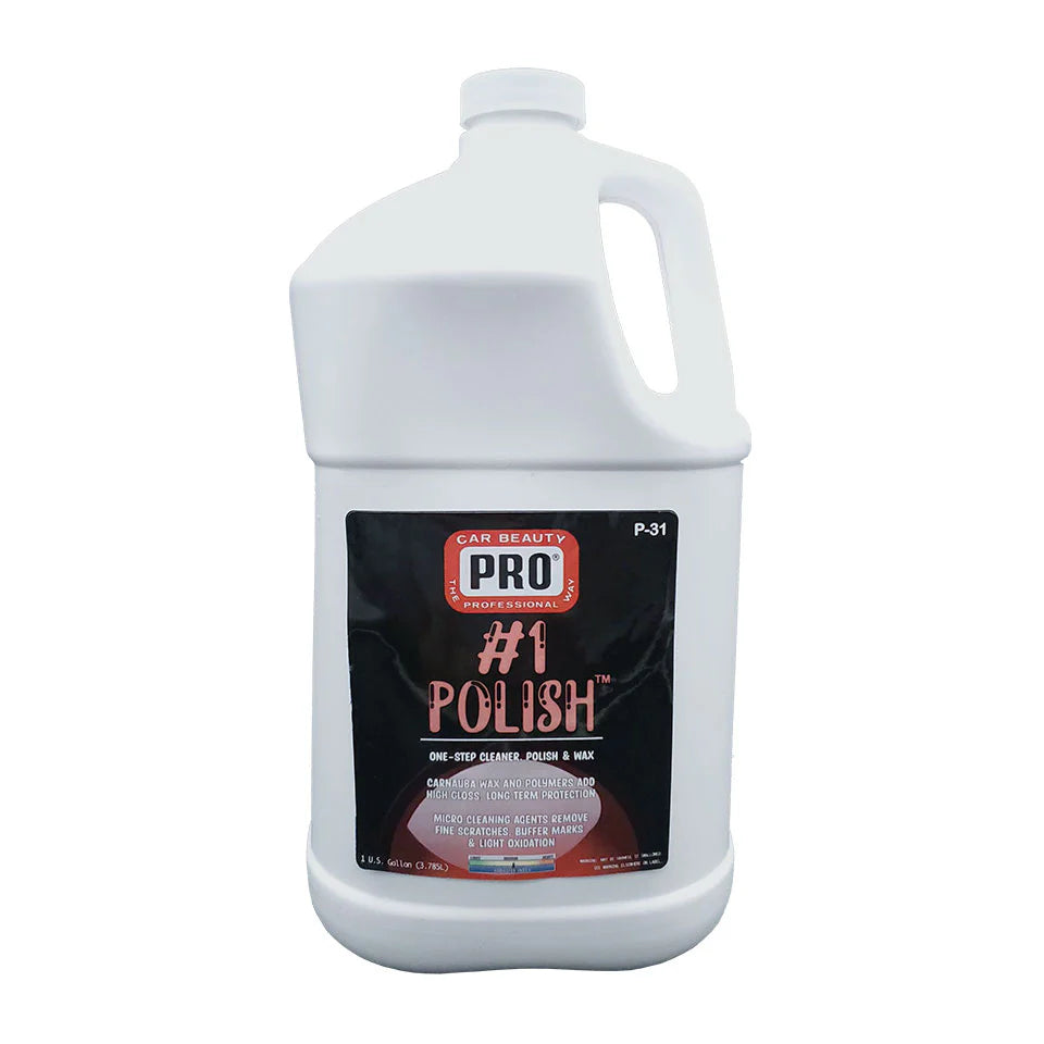 PRO 1 Polish one step cleaner polish wax gallon