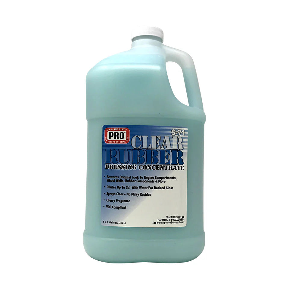Pro Clear Rubber Dressing Concentrate gallon