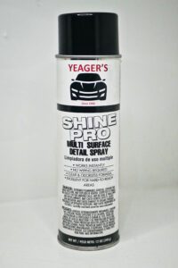 yeagers shine pro multi surface detail spray