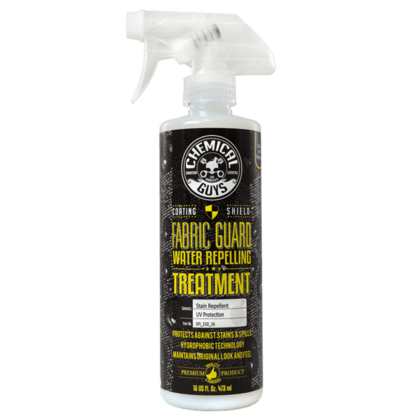 chemical guys fabric guard water repelling treatment
