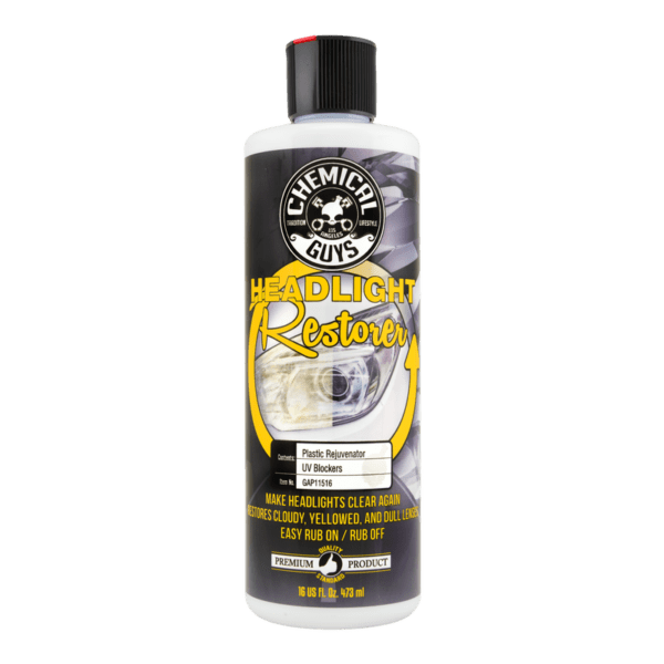 chemical guys headlight restorer pint