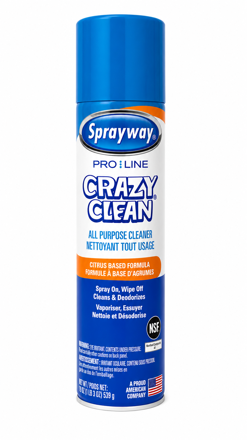 citrus based all purpose cleaner by sprayway in a spray can
