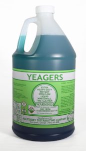 Yeager's Whitewall Cleaner Degreaser Green cleaner for wheels gallon