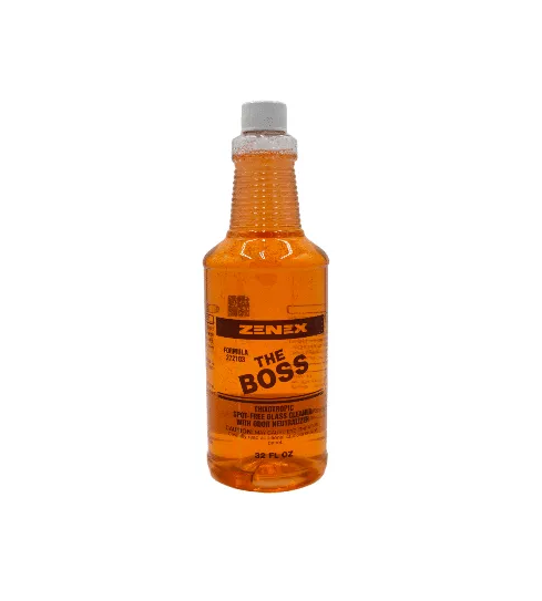 zenex the boss glass cleaner 1 quart bottle