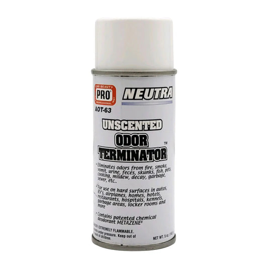 Pro odor terminator unscented can spray eliminates odors 