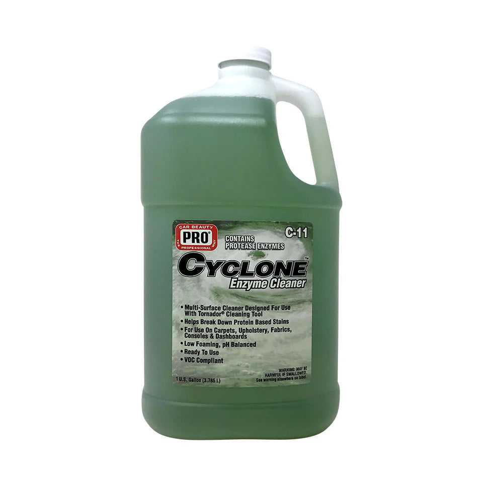 PRO Cyclone Enzyme Cleaner for carpets, upholstery and fabrics gallon