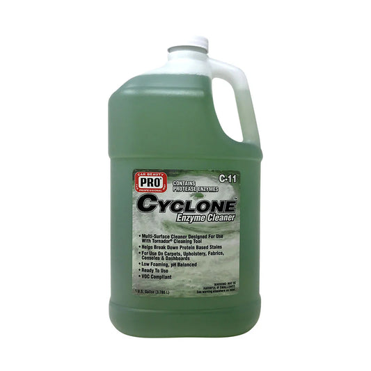 PRO Cyclone Enzyme Cleaner for carpets, upholstery and fabrics gallon