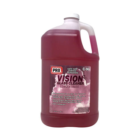 PRO Vision Glass Cleaner Concentrate safe for tinted windows