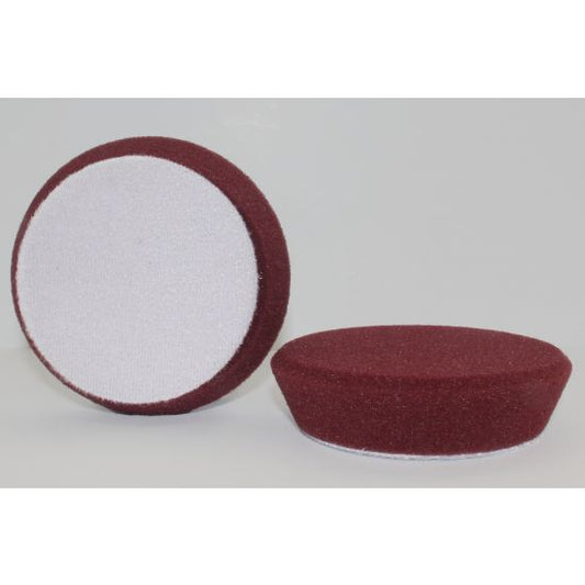 HB 93 HD MED CUT BURGUNDY 3 IN BUFFING PAD