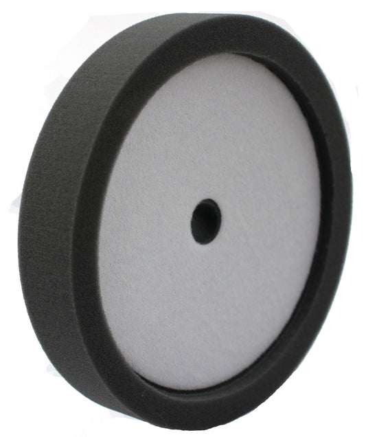 Hi Buff recessed final finish black foam buffing pad 8 inch