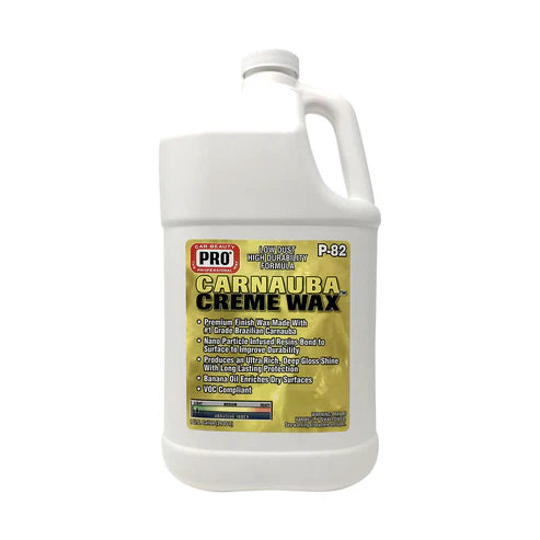 Pro carnauba creme wax gallon