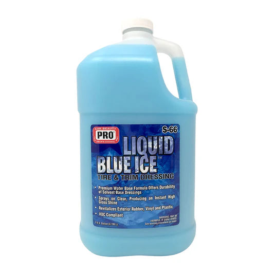 PRO Liquid Blue Ice Tire & Trim Dressing gallon
