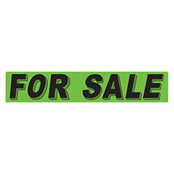 for sale windshield sign for auto dealers