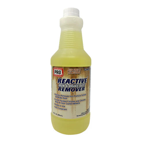 Pro Iron dust remover for clear coated wheels