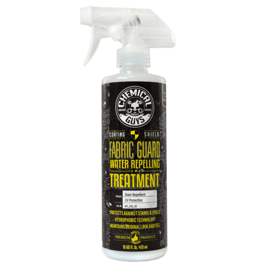 chemical guys fabric guard water repelling treatment