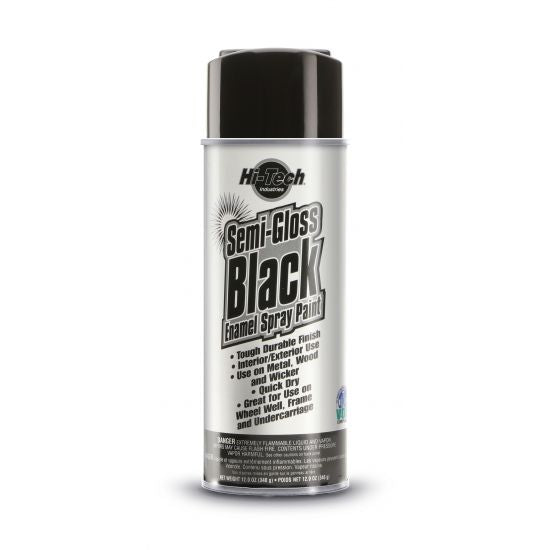 hi-tech semi-gloss black enamel spray paint