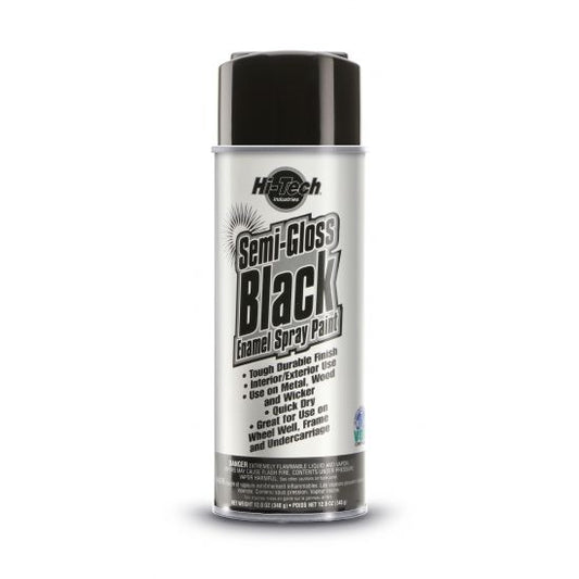 hi-tech semi-gloss black enamel spray paint