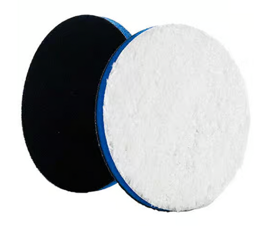 lake country microfiber cutting pad blue edge 6.5
