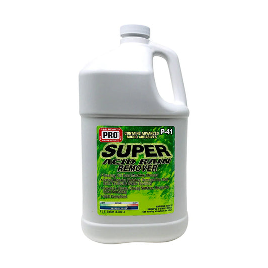 PRO Super Acid Rain Remover safely repairs finishes damaged by acid rain