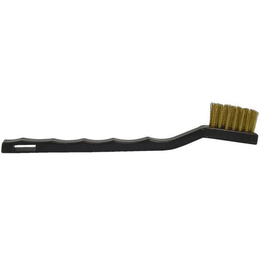 brass toothbrush detail brush