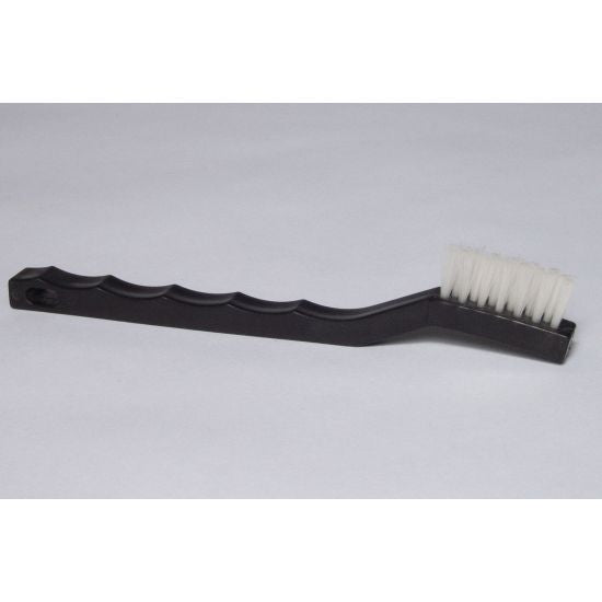plastic handle nylon tooth brush detail