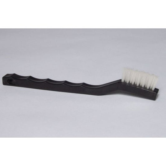 plastic handle nylon tooth brush detail