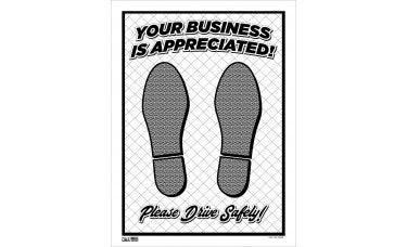 double poly coated floor mats