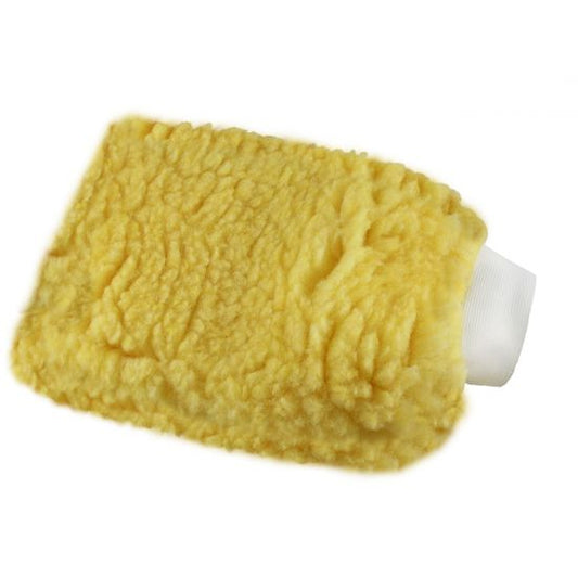 Gold Wash Mitt with Cuff  8" x 11"
