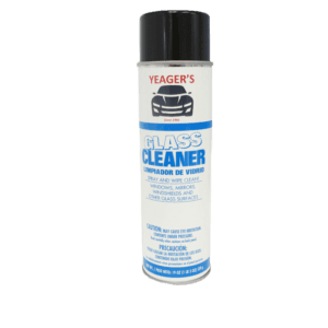 Yeager's Glass Cleaner spray safe for tinted windows 
